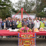 湖西鄉立圖書館興建工程動土　陳光復出席見證文化建設邁向嶄新里程碑