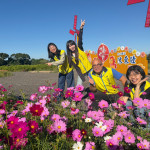 竹山鎮九十九崁花海正綻放，歡迎全國遊客到訪。（竹山鎮公所提供）