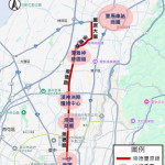 捷運紅線示意圖