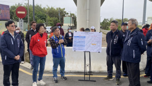 立委楊瓊瓔與市議員羅永珍聯合辦理神岡區山皮里高鐵橋下等9條道路改善工程施工前說明會