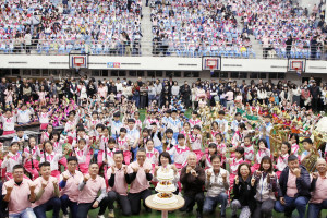 興嘉國民小學以「三十三載共築夢，邁向淨零 easy go！」為主軸，舉行創校33週年校慶活動／嘉義市府提供