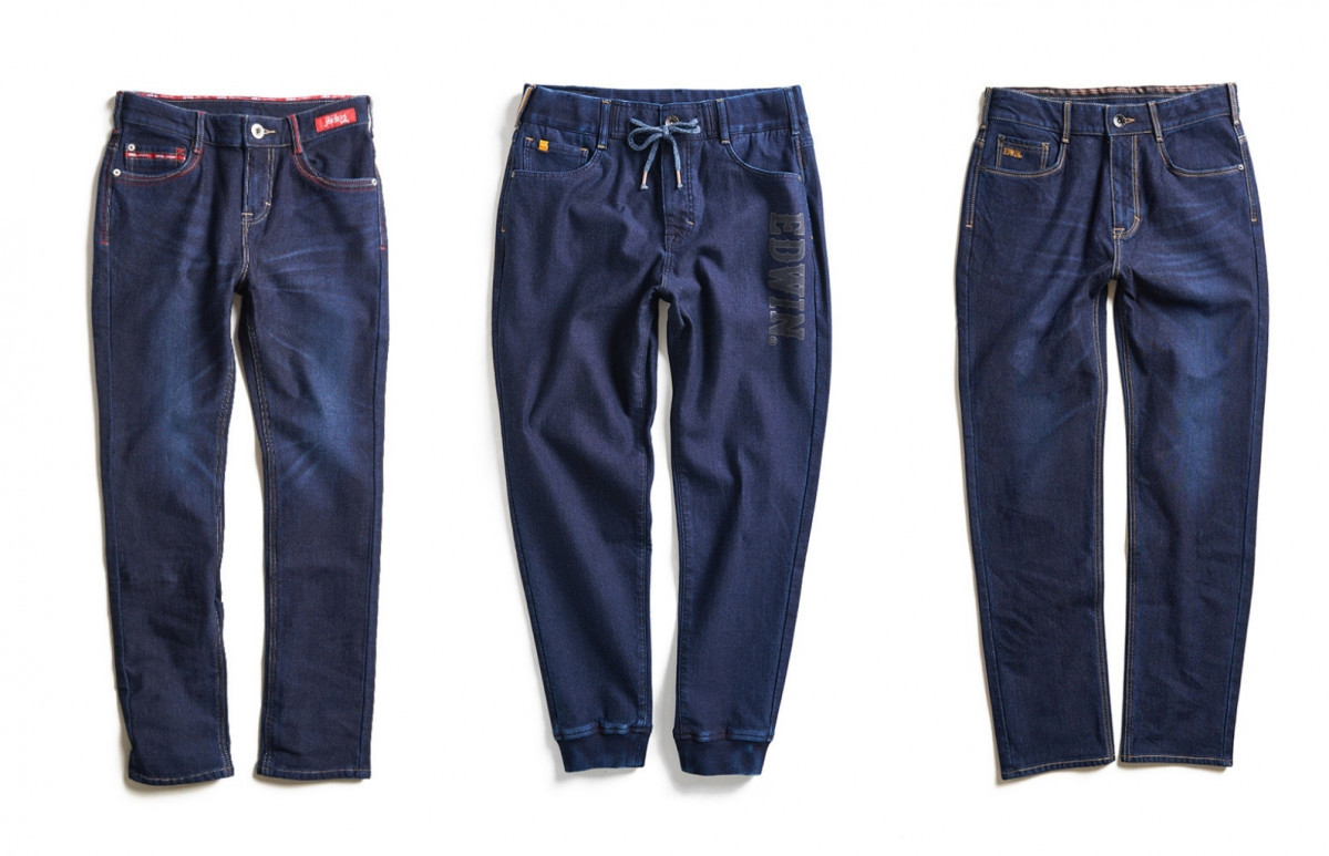 會控溫的機能丹寧－JERSEYS 迦績系列 商品平拍照。