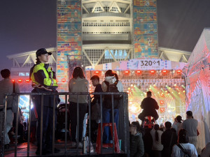 嘉義市警局全面提升維安層級，已完成跨年夜警力部署規劃，請民眾安心參與盛會／警方提供