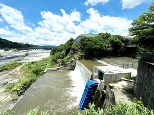 食水嵙溪小水力發電設置情形