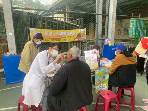 衛生局1日起到偏遠村辦大型整合性篩檢。（衛生局提供）