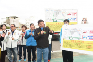 南苗市場停車場試營運　228前不收費