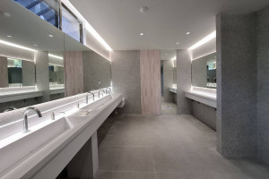 北橫遊客中心全齡多功能及智慧化公共廁所整建完成開放啟用。