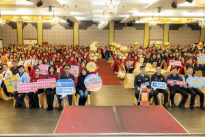 南投縣慶祝119消防節暨民力團體表揚。（縣府提供）