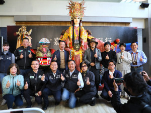 嘉義縣政府今天舉辦「嘉義・乘光而行—燈會形象廣告暨嘉義夢燈區發布記者會」／嘉義縣府提供