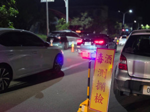 竹市警察局強力取締毒駕奏效。