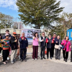 馬卡龍公園停車場另闢道路。林重鎣