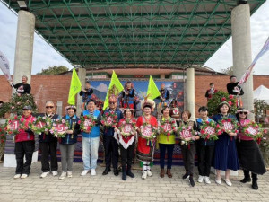 茶花節「茶花原樹」一連兩天在文化局廣場舉辦。