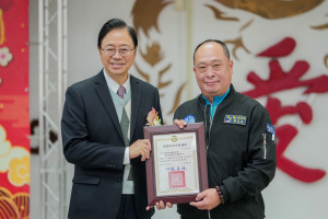 桃園市後備指揮部 115 年後備軍人晉任暨幹部表揚活動。