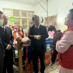 鄭部長與張檢察長等都曾探視關懷全案後續計畫。（南投地檢署提供）