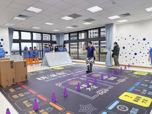 桃園市警局打造兼具科技感與互動性的體驗場域，讓青少年在翻轉對犯罪預防宣導的刻板印象。