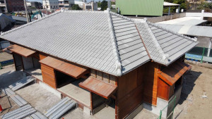 歷史建築莿桐饒平國小舊宿舍即將於115年3月底前竣工／雲林縣府提供