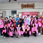 南投縣愛心會南投區會舉辦冬令救濟暖心活動。（記者扶小萍攝）