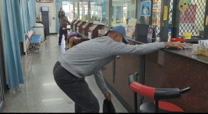 金融機構防搶演練逼真。（集集警分局提供）