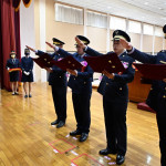 彰化警政高層人事異動，四分局卸、新任分局長聯合交接。圖／彰化縣政府提供