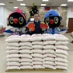 在民間企業與團體大力支持下，共募集白米及農會禮券，提供予低收入戶、中低收入戶及其他弱勢家戶。