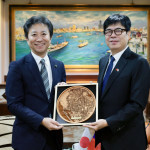 日本富山縣冰見市長訪高　陳其邁：持續深化友好關係