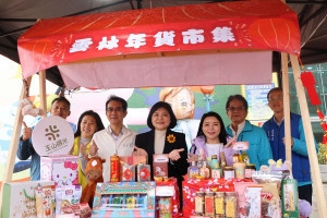 雲林縣年貨大街將於2月7日、２月8日在斗南田徑場前廣場盛大舉辦／縣府提供