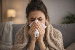 妙齡女機場嘔吐遭拒飛 醫師揭露「適航紅線」防重症（示意圖）（聯新國際醫院提供）