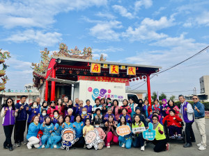 嘉義縣老人福利服務車新車今(3)日首航／嘉義縣府提供