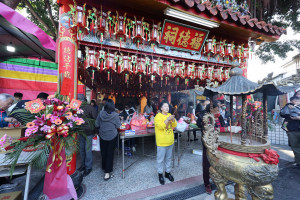 和平里福德祠歡慶土地公尾牙參拜人次破千再創新高