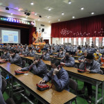 新竹監獄舉辦「春節電話孝親活動」。