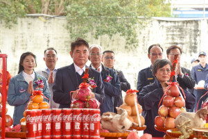 苗縣警局警政大樓新址重建動土　內政部長允持續挹注軟硬體資源