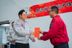 張市長表示，春節期間治安維護與消防安全是市民安心過年的基石。