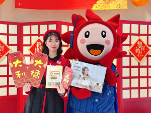熱鬧春節活動，新竹大遠百持續推動公益不間斷。
