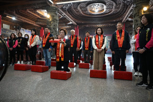 「2026彰化縣媽祖祈福文化節」媽祖聖筊擇定10/9至10/11舉行。圖／彰化縣政府提供