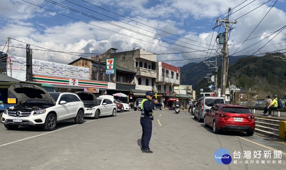 北橫櫻花季開跑，大溪警公布最新交管措施。
