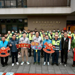 張市長提醒同仁執勤時務必注意安全。