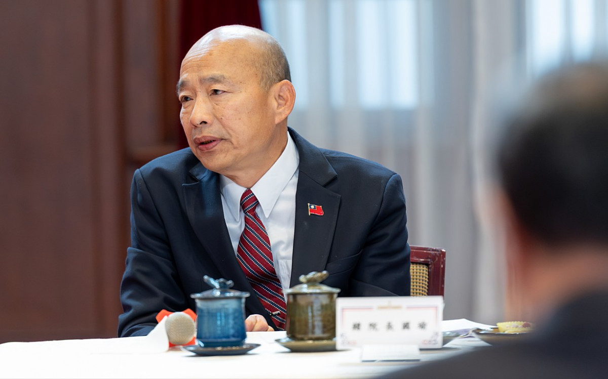 立法院長韓國瑜。（圖／資料照片，圖源：總統府Flickr）