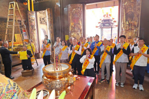 嘉義市玉皇宮舉辦玉皇上帝聖壽大典／嘉義市府提供