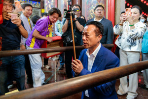 嘉義縣長翁章梁特別祈求2026台灣燈會順利圓滿／嘉義縣府提供