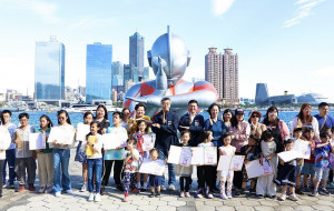 ▲高市辦理超人力霸王寫生比賽。