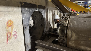 穿越國道1號「開洞」市政路延伸管冪工程邁入關鍵里程碑