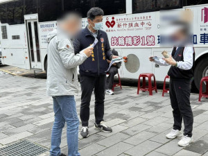 蘆竹警結合捐血活動深耕外籍族群宣導。