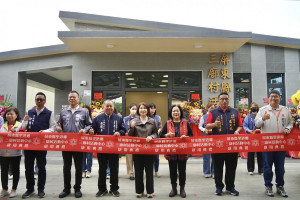 屏東縣里港鄉三廍村活動中心啟用　提供長輩運動與社區活動新場域