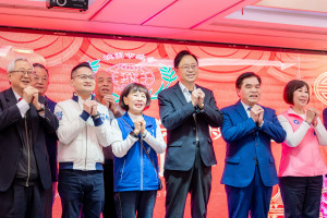 桃園葉姓宗親總會新春團拜。