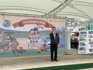 日月潭國家風景區管理處王智益處長致詞。（日管處提供）