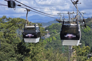 貓空纜車TWICE主題車廂。（圖／台北大眾捷運股份有限公司）