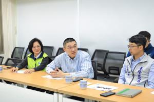 貢寮管線破裂影響基隆供水　謝國樑赴台水關切搶修進度