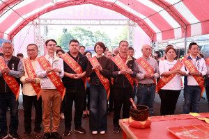 鹿谷開山聖王聖誕祝壽大典。（縣府提供）