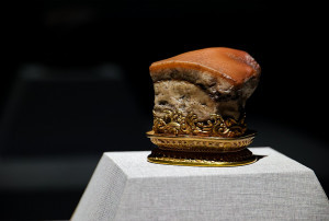 故宮館藏肉形石。（圖／宜蘭縣立蘭陽博物館）