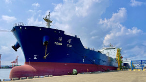 台灣中油油輪「通運TONG YUN」。（圖／資料照片，圖源：翻攝自台灣中油Facebook）
